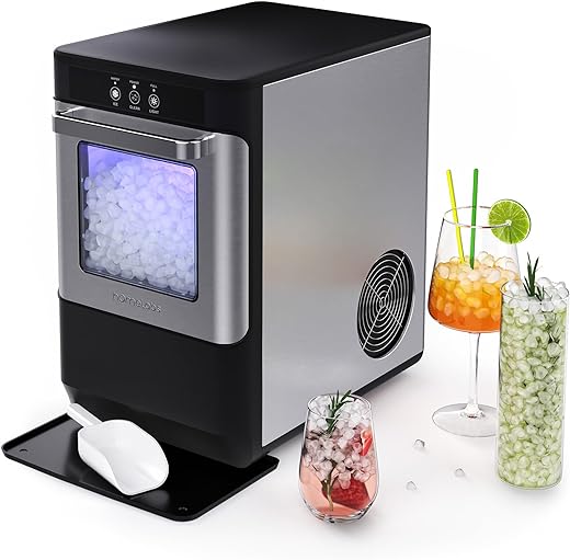 hOmeLabs Portable Nugget Ice Maker: Chill Anywhere! hOmeLabs Portable Nugget Ice Maker: Chill Anywhere!