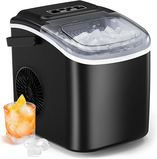 Silonn Countertop Ice Maker: Self-Cleaning Convenience Silonn Countertop Ice Maker: Self-Cleaning Convenience