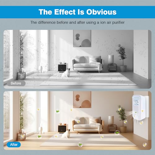 "PVACG 4Pack Air Purifier for Room: Plug-In Ionizer Fresheners" - Image 2