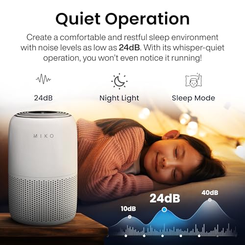 "MIKO Air Purifier for Large Rooms - Quiet, Smart, Powerful" - Image 6