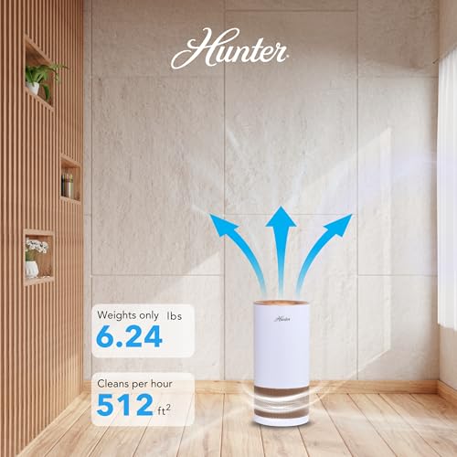 "Hunter HP450UV Air Purifier for Mold, Odors & Allergens" - Image 2