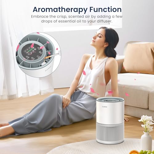 "Large Room H13 HEPA Air Purifier with Fragrance & Sleep Mode" - Image 3