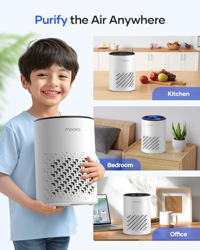 "MOOKA HEPA Air Purifier for Pets: Sleep Mode & Fragrance" - Image 2