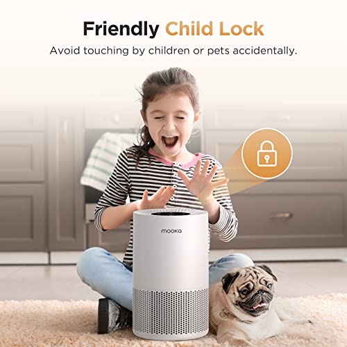 "MOOKA H13 HEPA Air Purifier for Large Rooms up to 1200ft²" - Image 4