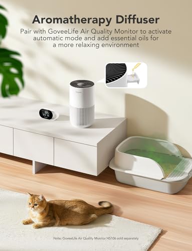 "Compact HEPA Air Purifier with Alexa, Timer & Aroma for Home" - Image 3