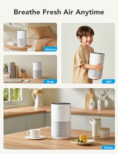 "Compact HEPA Air Purifier with Alexa, Timer & Aroma for Home" - Image 8