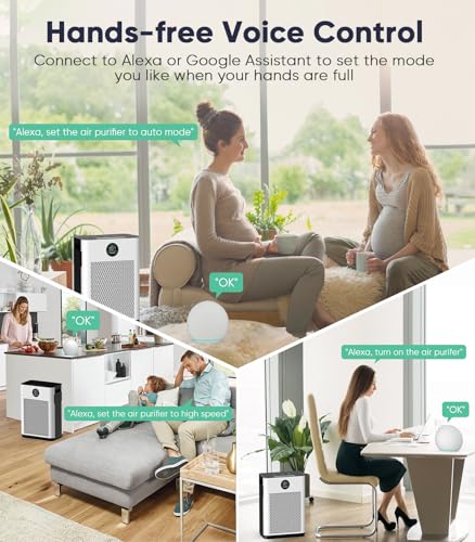Air Purifier for Hayfever | FRESHDEW H14 HEPA Quiet & Smart - Image 3