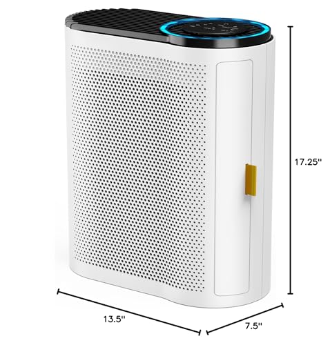 AROEVE MK04 Air Purifier - Large Room, Auto Function, White - Image 4