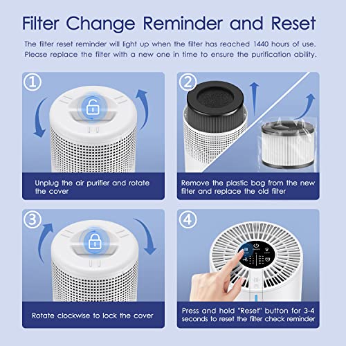 "MOOKA H13 HEPA Air Purifier for Home & Car - Odor & Dust Free" - Image 9