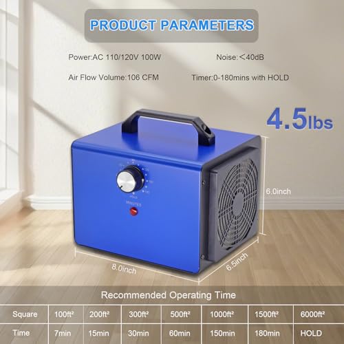 Best Air Purifier for Home: NAMOWELL Ozone Generator 82,000mg - Image 8