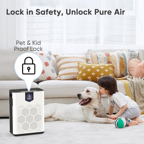 DAYETTE Air Purifier for Large Room - H14 HEPA Filter, 22dB - Image 7