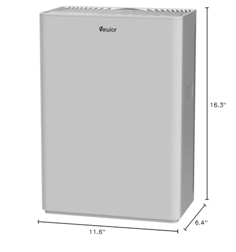 "VEWIOR H13 HEPA Air Purifier for Large Rooms, Quiet & Effective" - Image 6