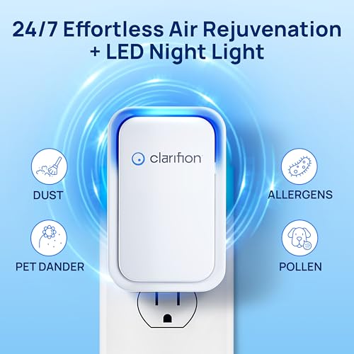 "Clarifion 6-Pack Air Ionizers | Negative Ion Freshener & Filter" - Image 2