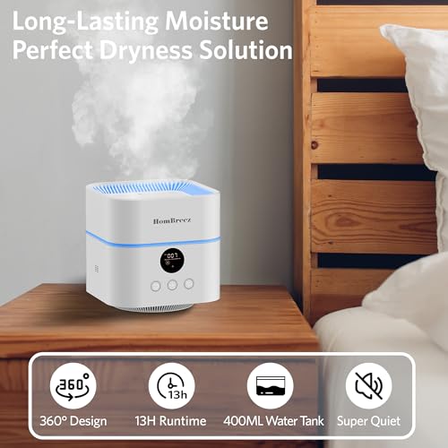 Air Purifier for Home: HomBreez Combo with HEPA & Humidifier - Image 2