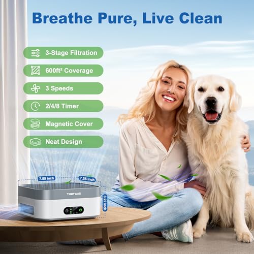 "Ultra-Quiet TDBYWAE Air Purifier with True HEPA Filter" - Image 2
