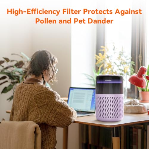 Best Air Purifier for Pets - AIRROMI HEPA 360° Quiet Filter - Image 3