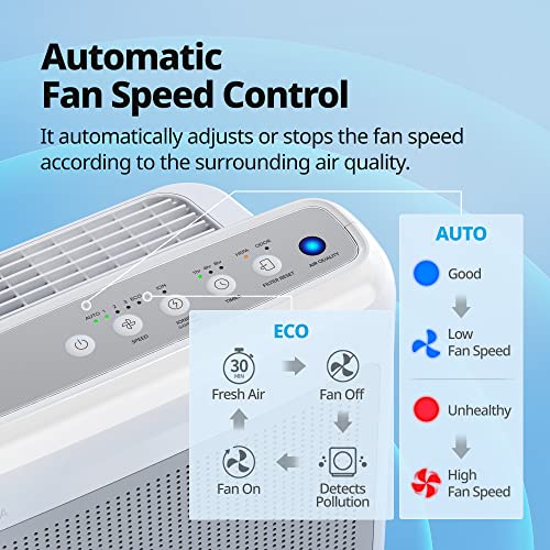 "COWAY True HEPA Air Purifier - 1,748ft², Odor & Allergy Relief" - Image 3
