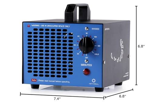 "High-Capacity Airthereal MA5000 Ozone Generator for Odor Elimination" - Image 2