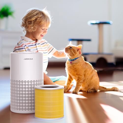 Best Air Purifier for Pets: AIRROMI A2001 HEPA Filter - Image 4