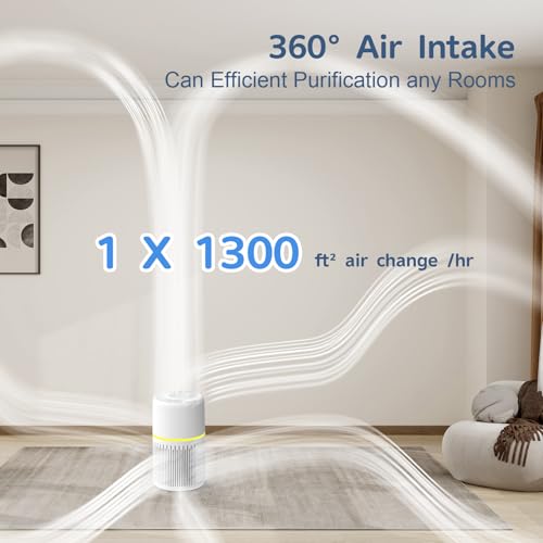 Air Purifier for Large Room - FRESHDEW H13 HEPA Cleaner - Image 2