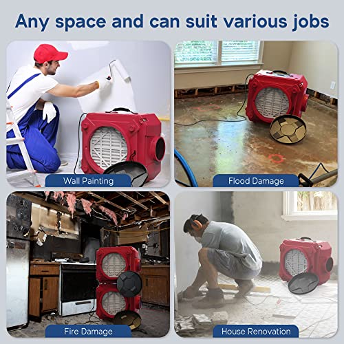 "ALORAIR Dehumidifier & Air Movers Combo for Water Damage" - Image 7