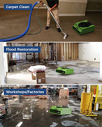 "ALORAIR Combo: 2 Dehumidifiers, 6 Air Movers & 2 Scrubbers" - Image 3