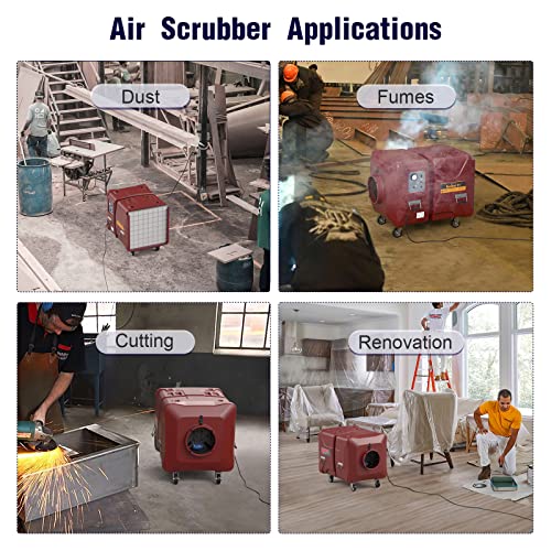 "Abestorm 2000 CFM HEPA Air Scrubber for Commercial Use" - Image 2