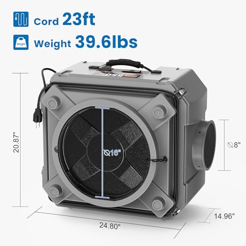 "Abestorm Air Scrubber: 3-Stage Filtration for Home & Industry" - Image 3