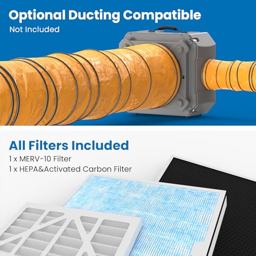 "Abestorm Air Scrubber: 3-Stage Filtration for Home & Industry" - Image 8