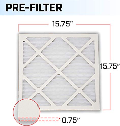MOUNTO Air Purifier for Dust – 1000CFM HEPA Scrubber Bundle - Image 2