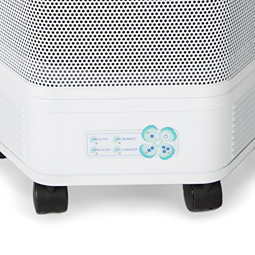 Amaircare 3000 HEPA Air Purifier for Room - Pure White Design - Image 3