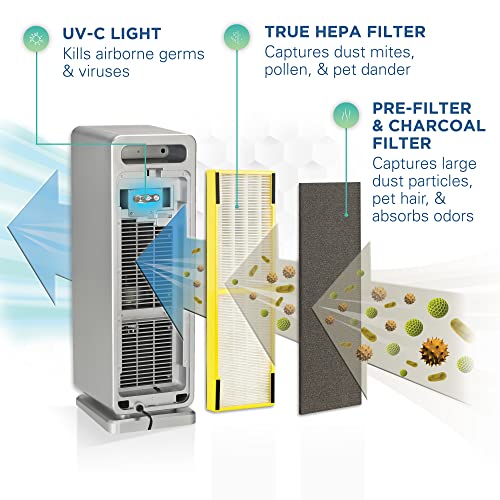 Air Purifier for Cat Allergies: GermGuardian AC4900CA - Image 2