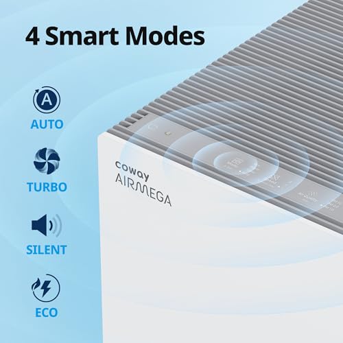 Air Purifier for Dust: Coway for Large Rooms, Dual Filters - Image 5