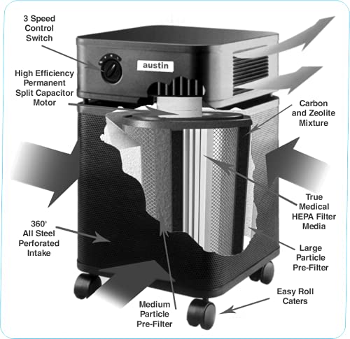 Air Purifier for Mold - Austin HealthMate 4-Stage Filtration - Image 2