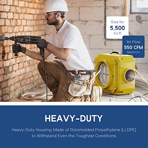 "Alorair HEPA Air Scrubber & 3000 CFM Air Mover Bundle Deal" - Image 2