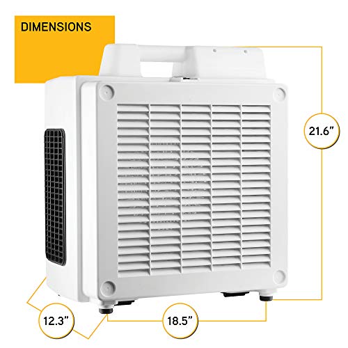 Air Purifier for Mold: Xpower X-3780 HEPA Scrubber, 600 CFM - Image 2
