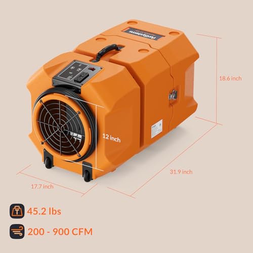 Air Purifier for Mold - PURISYSTEMS HEPA Air Scrubber 1100 sq.ft - Image 3