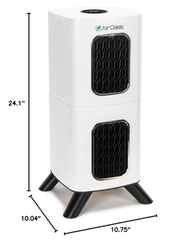 "Air Oasis iAdaptAir 2.0: Quiet HEPA Air Purifier for 2,650 Sq Ft" - Image 6