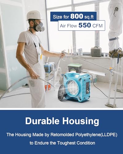 ALORAIR PureAiro 870 Air Scrubber | HEPA & UV-C Sterilization - Image 2