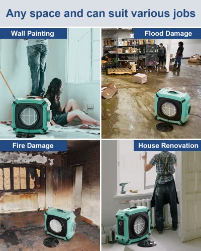 "ALORAIR HEPA Max 770 Air Scrubber for Water Damage Restoration" - Image 2