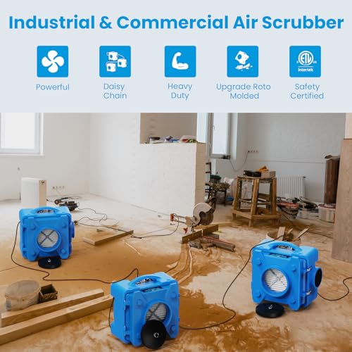 Air Purifier for Mold - CADPXS Shield-550 HEPA Filter 3-Pack - Image 2