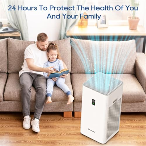 LIHETE Air Purifier for Smoke, HEPA, 4555 Sq.Ft, Low Noise - Image 4