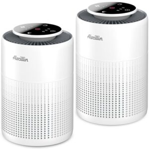 “2 Pack H13 HEPA Air Purifiers – Smoke, Dust & Odor Eliminator”