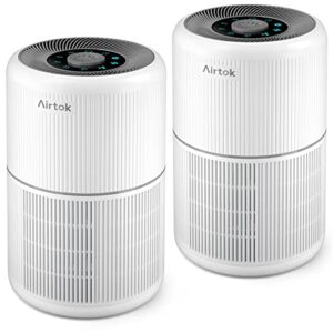 “2-Pack H13 HEPA Air Purifiers for Home: Smoke, Dust & Odors”