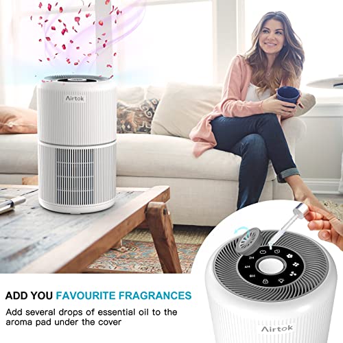 "2-Pack H13 HEPA Air Purifiers for Home: Smoke, Dust & Odors" - Image 2