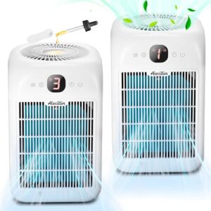 “2-Pack HEPA Air Purifiers for Large Rooms with Aromatherapy” “2-Pack HEPA Air Purifiers for Large Rooms with Aromatherapy”