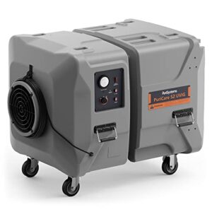 “2000 CFM Air Filtration System with UV-C & Ionizer for Construction”