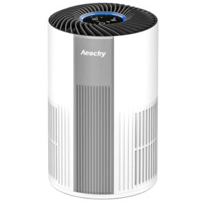 “5-in-1 AEOCKY Air Purifier: Washable Filter & Quiet Aroma Box”
