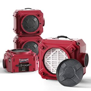 “ALORAIR 4 Pack HEPA 550 Air Scrubber – cETL Listed, Red” “ALORAIR 4 Pack HEPA 550 Air Scrubber – cETL Listed, Red”