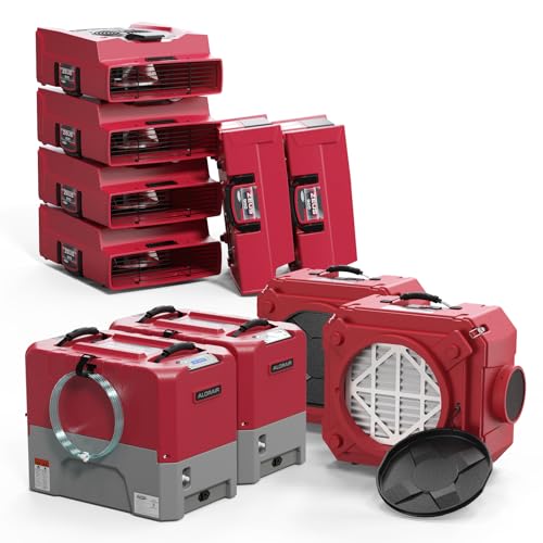 "ALORAIR Dehumidifier & Air Movers Combo for Water Damage"